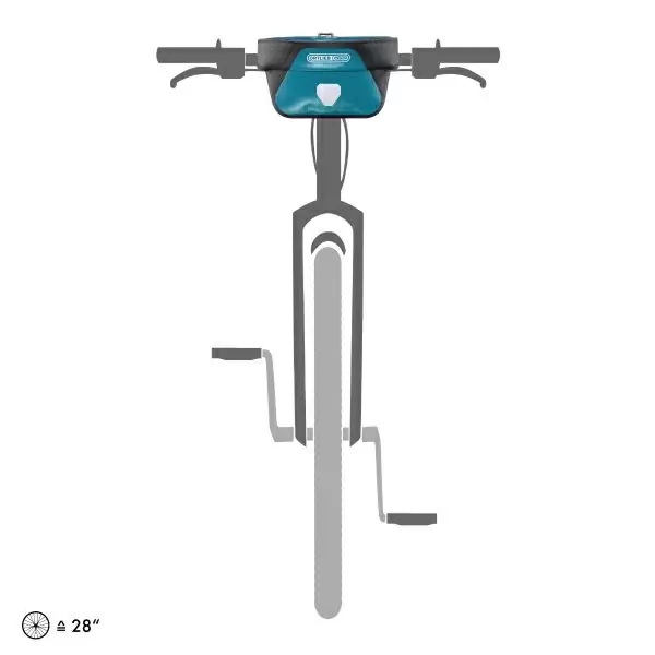Ultimate Petrol Blue 5L Handlebar Bag #4