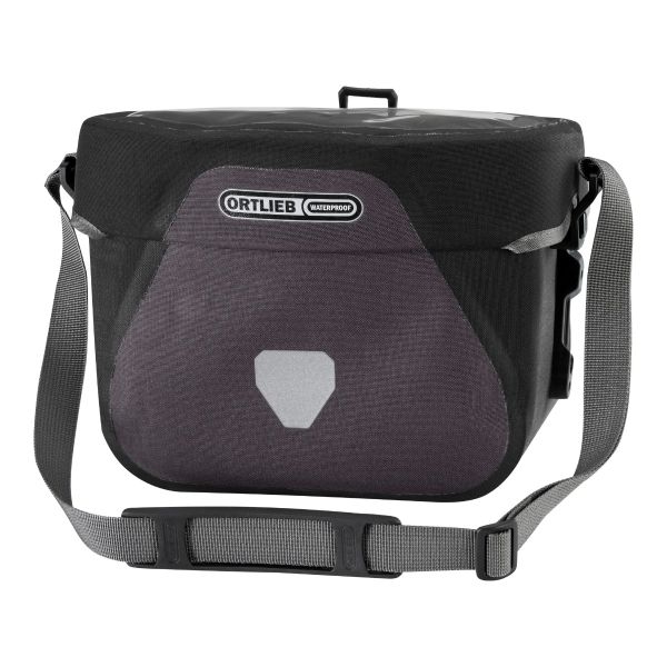 Ultimate Plus Lenkertasche Grau/Schwarz 6,5L