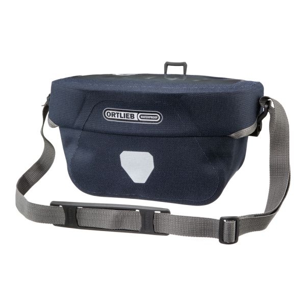 Ultimative kostenlose blaue 5-Liter-Lenkertasche