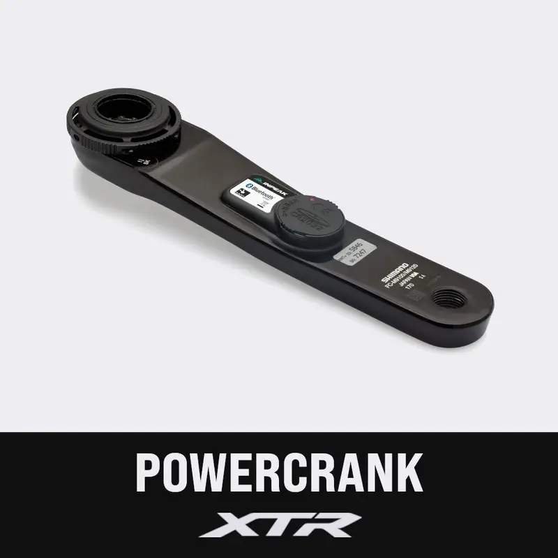 Pedivella POWERCRANK XTR FC-M9100 MTB Nero 165mm #2