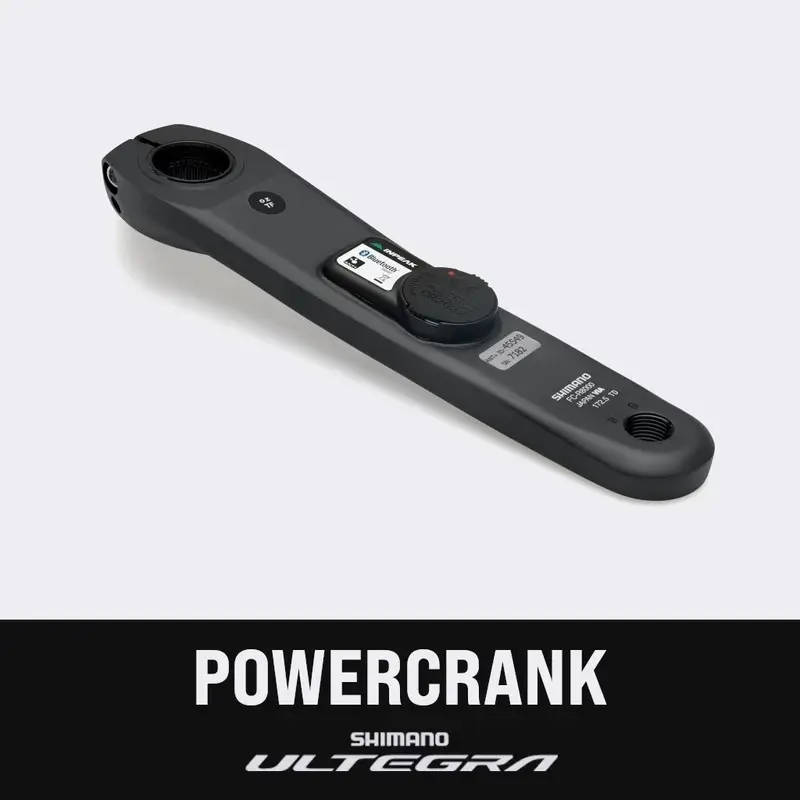 Pedivella POWERCRANK Ultegra FC-R8000 Strada Nero 165mm #2