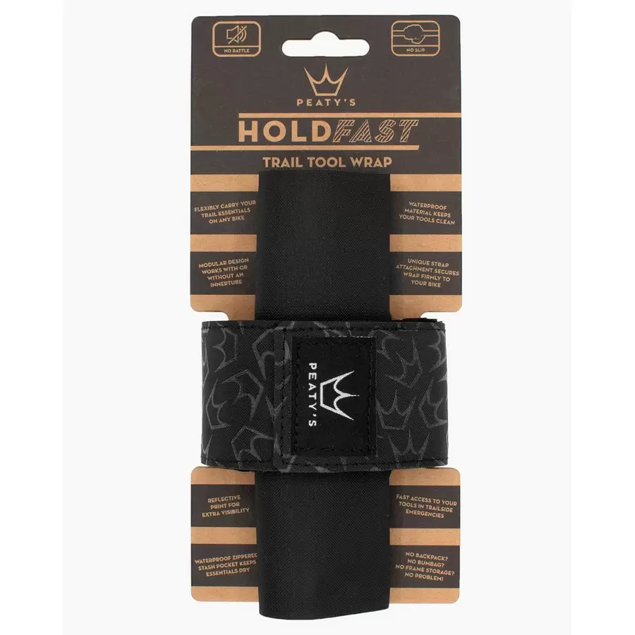 Bolsa de herramientas HoldFast Trail Tool Wrap negro - image