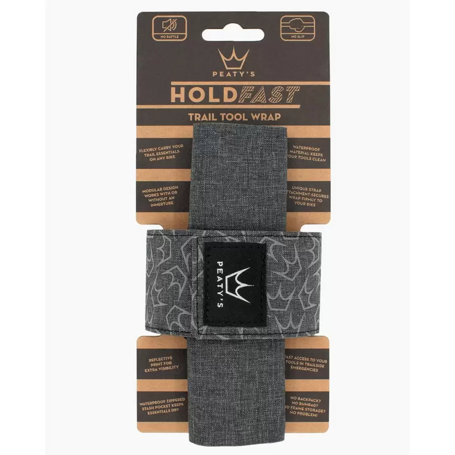 HoldFast Trail Tool Wrap Werkzeugtasche Grau - image