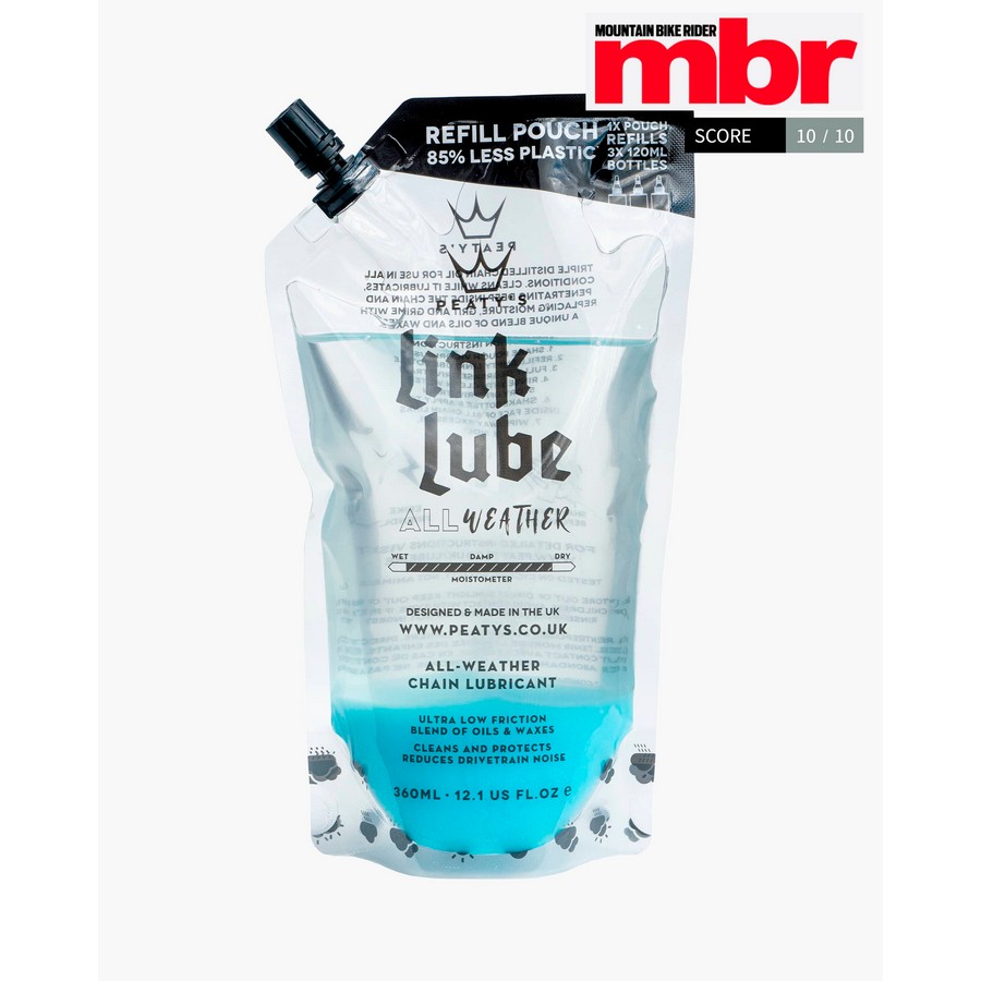 Bolsa de recarga de lubrificante para todos os climas LinkLube 360ml