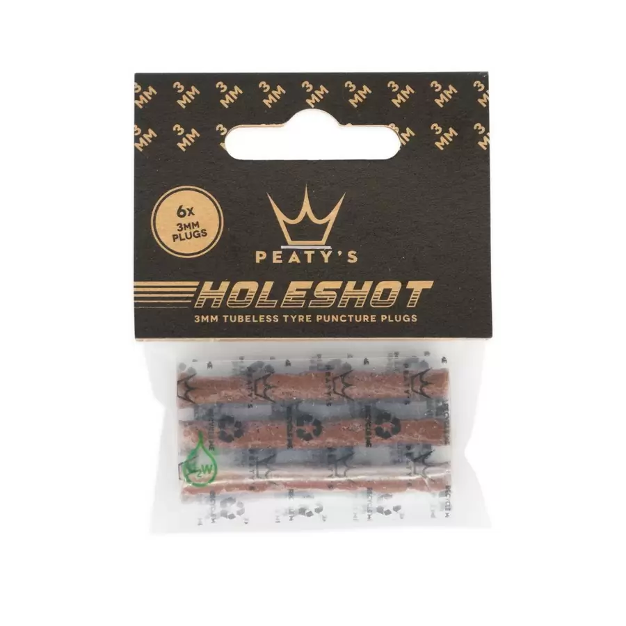 Vermicelli para Tubeless Puncture Plugger Holeshot Refill Pack 6x3mm - image