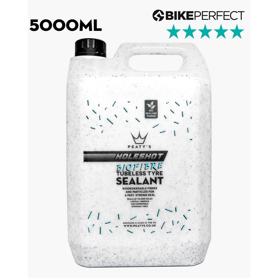 Tubeless Tire Sealant Holeshot BioFibre 5L