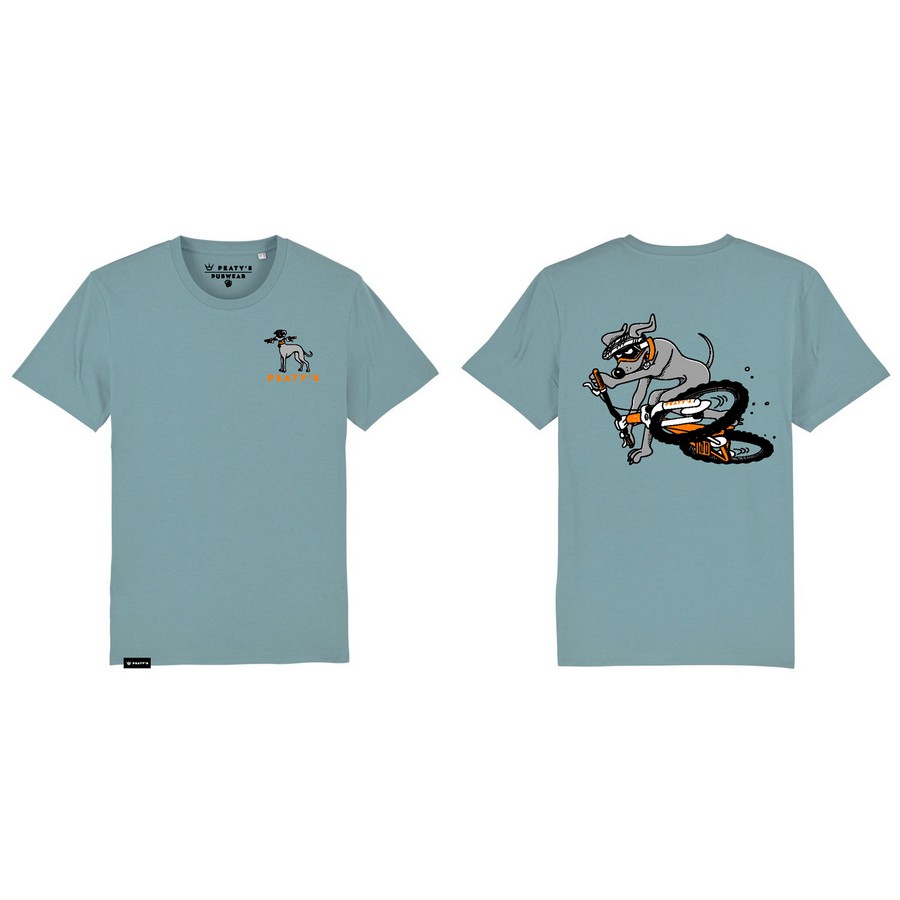 Camiseta Citadel Azul Claro Flat Out Talla S