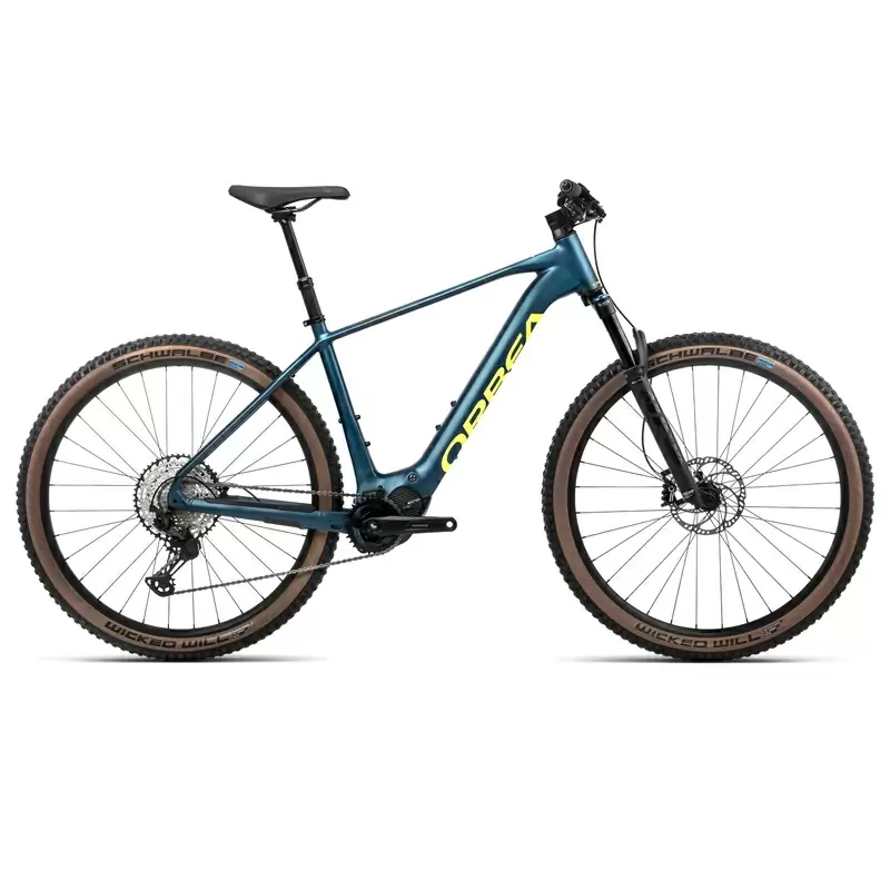 URRUN 10 29'' 12v 120mm 540Wh Shimano EP801 Blu/Giallo Taglia M - image