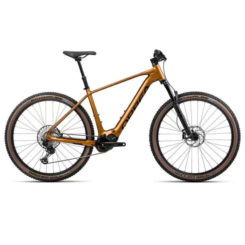 URRUN 10 29'' 12v 120mm 540Wh Shimano EP801 Arancio/Nero Taglia M - image