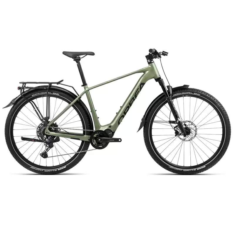 KEMEN SUV 30 29'' 10v 100mm 540Wh Shimano EP801 Verde/Nero Taglia S - image