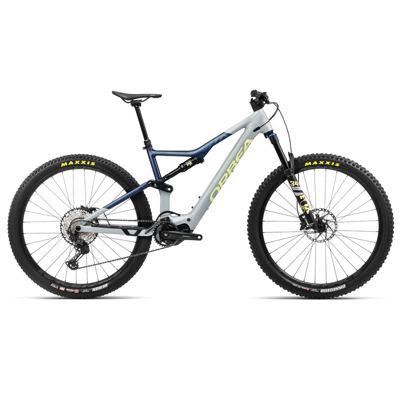 RISE H20 29'' 12v 140mm 540Wh Shimano EP600 Grigio/Blu/Giallo Taglia M