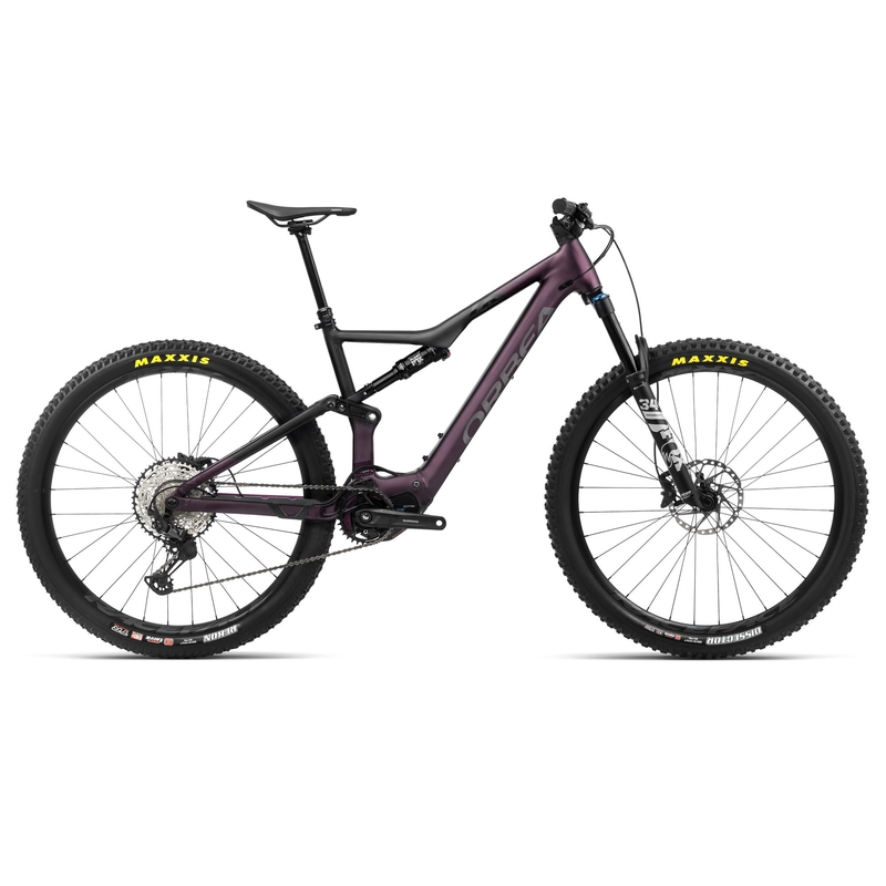 RISE H20 29'' 12v 140mm 540Wh Shimano EP600 Roxo/Preto Tamanho L