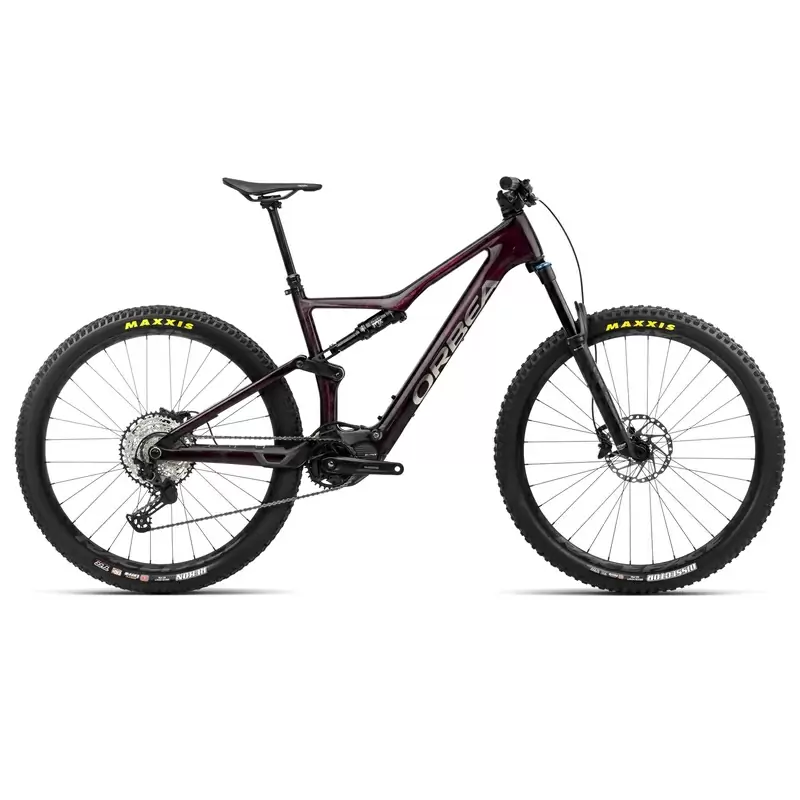 RISE M20 29'' 12v 140mm 360Wh Shimano EP801 Viola/Argento Taglia S - image