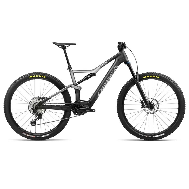 RISE M20 29'' 12v 140mm 360Wh Shimano EP801 Carbon/Grigio Taglia L - image