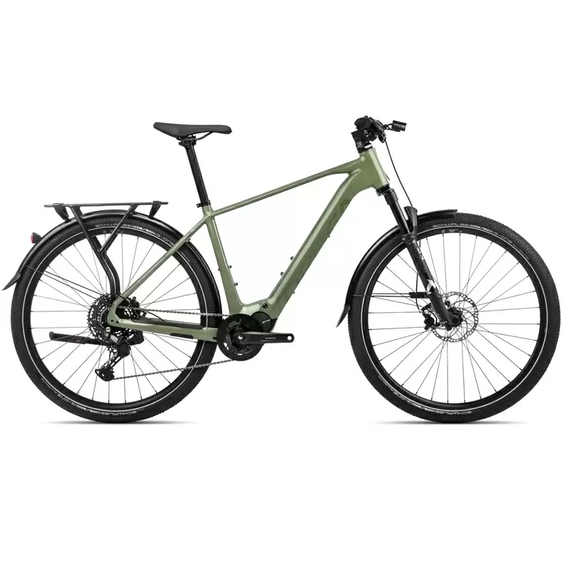 KEMEN 30 28'' 10v 100mm 540Wh Shimano EP801 Verde Taglia M - image