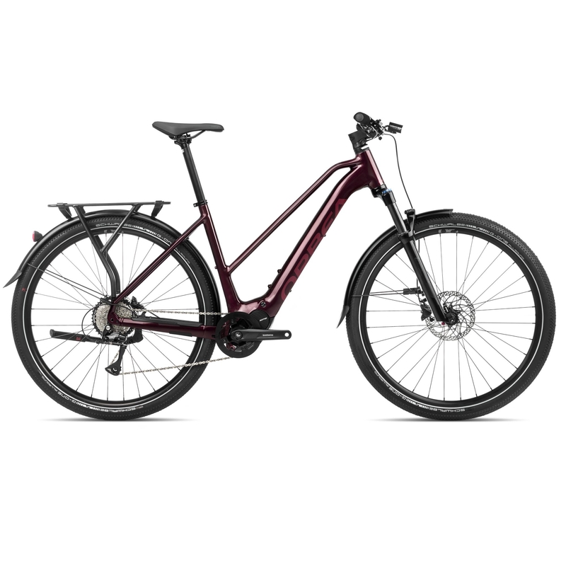 KEMEN MID 40 28'' 8v 100mm 540Wh Shimano EP600 Bordeaux Taille M