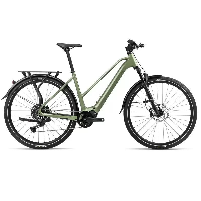 KEMEN MID 30 28'' 10v 100mm 540Wh Shimano EP801 Verde Taglia S - image