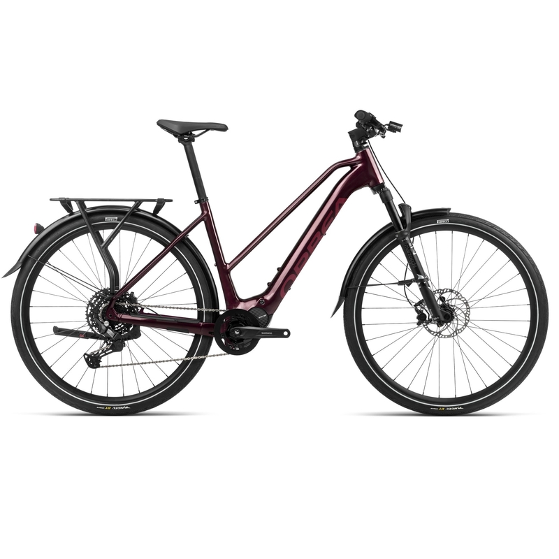 KEMEN MID 30 28'' 10v 100mm 540Wh Shimano EP801 Bordeaux Taglia S