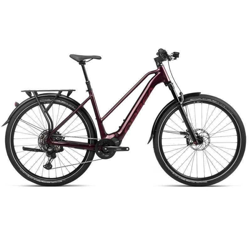 KEMEN MID 10 28'' 11v 100mm 540Wh Shimano EP801 Bordeaux Taille S