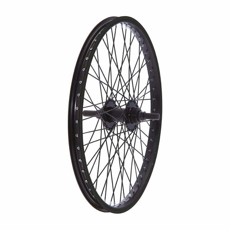 Ruota BMX  20 x 1.75 Posteriore In Alluminio Nero