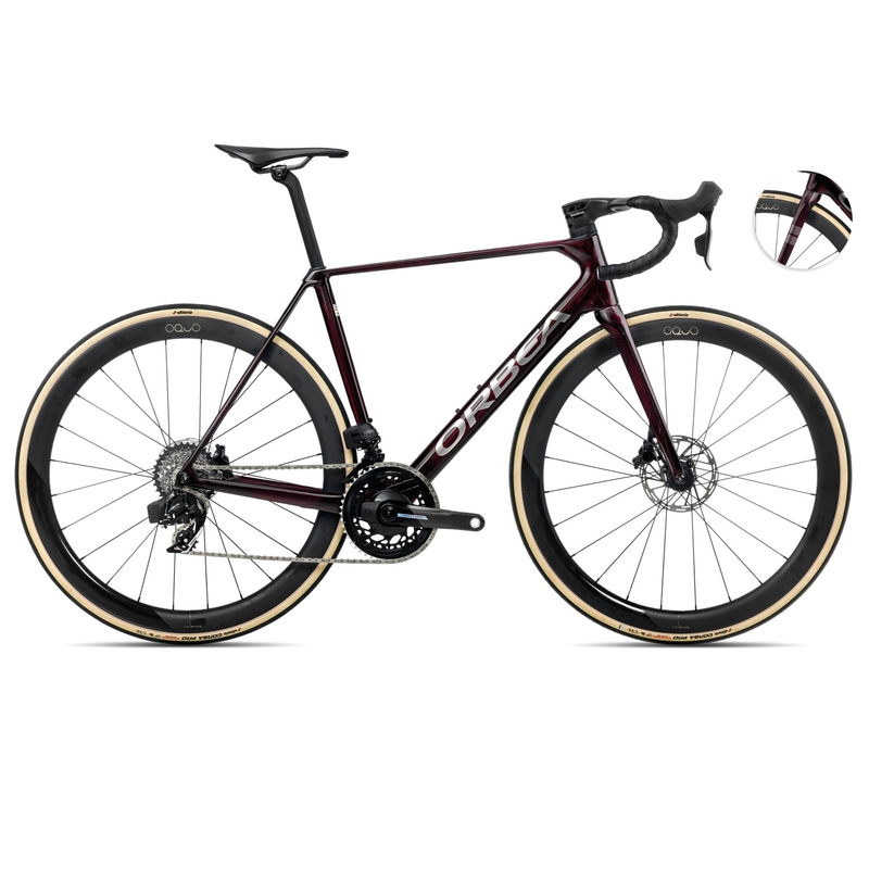 orca m21eltd pwr 53 wine red carbon view-titanium (gloss)