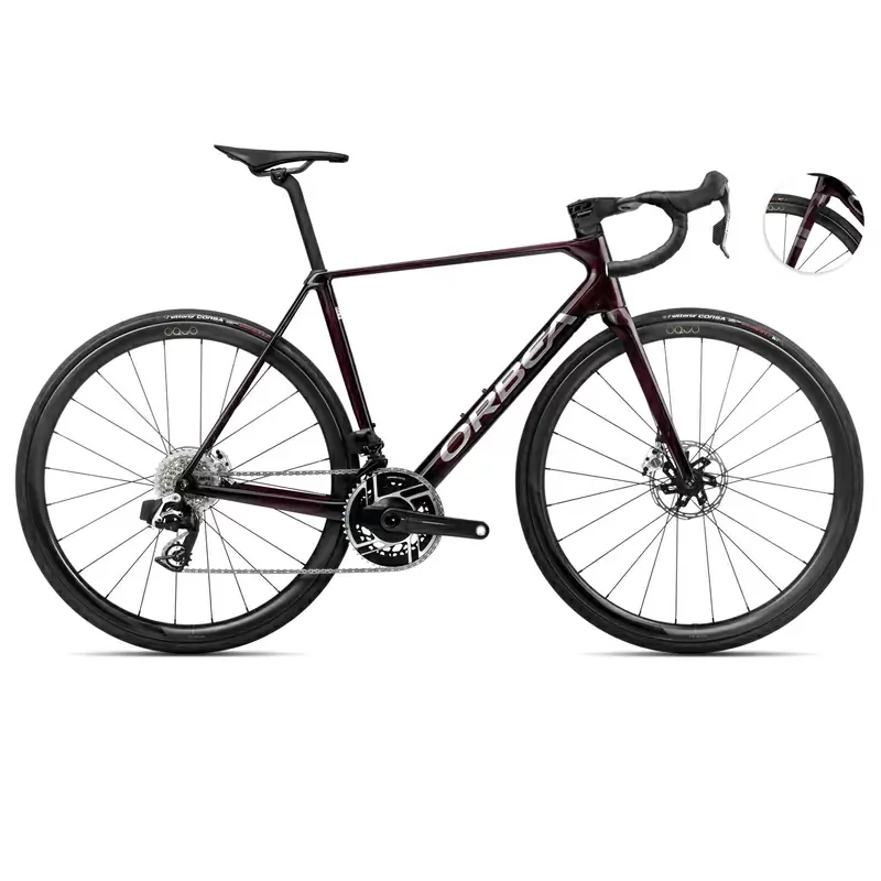 ORCA M11e LTD PWR 28'' 12v Bordeaux/Argento 2025 Taglia XXL - image