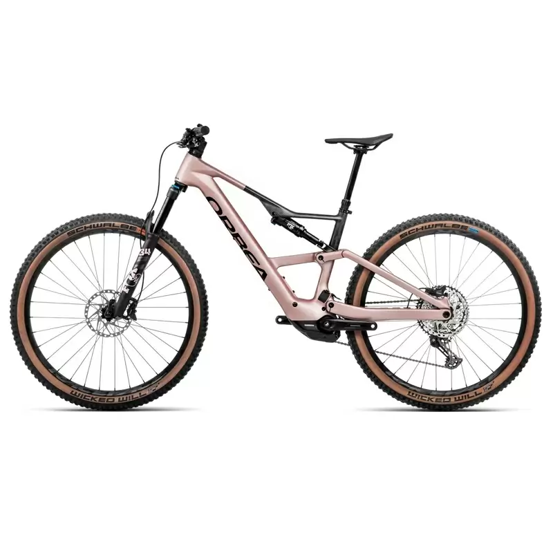 RISE SL M20 29'' 12v 140mm 420Wh Shimano EP600 Rosa/Nero 2025 Taglia M #1