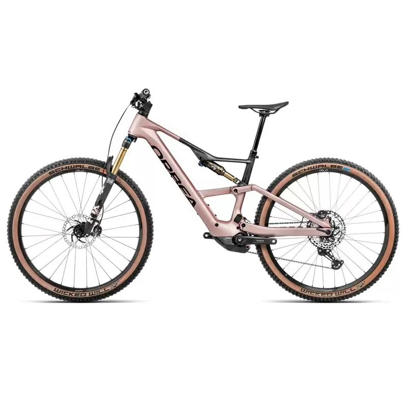 RISE SL M10 29'' 12v 140mm 420Wh Shimano EP801 Rosa/Nero 2025 Taglia M #1