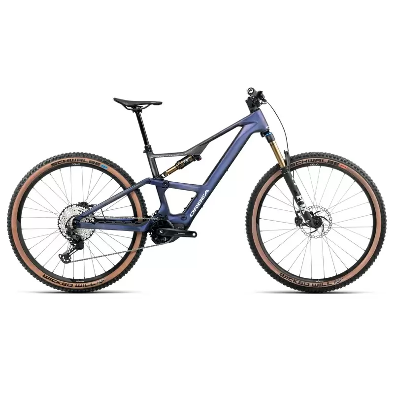 RISE SL M10 29'' 12v 140mm 420Wh Shimano EP801 Viola/Nero 2025 Taglia M - image