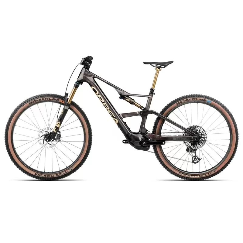 RISE SL M-LTD 29'' 12v 140mm 420Wh Shimano EP801 Marrone/Oro 2025 Taglia L #1