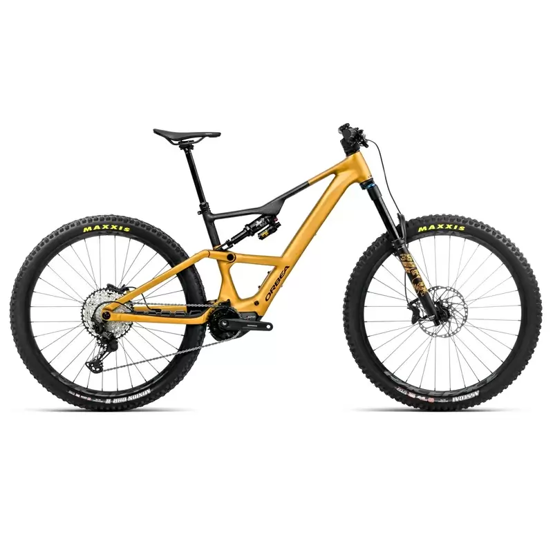 RISE LT H10 29'' 12v 160mm 630Wh Shimano EP801 Giallo/Nero 2025 Taglia M - image