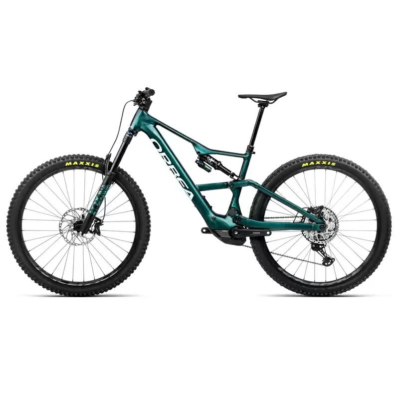 RISE LT H10 29'' 12v 160mm 630Wh Shimano EP801 Verde 2025 Taglia M #1