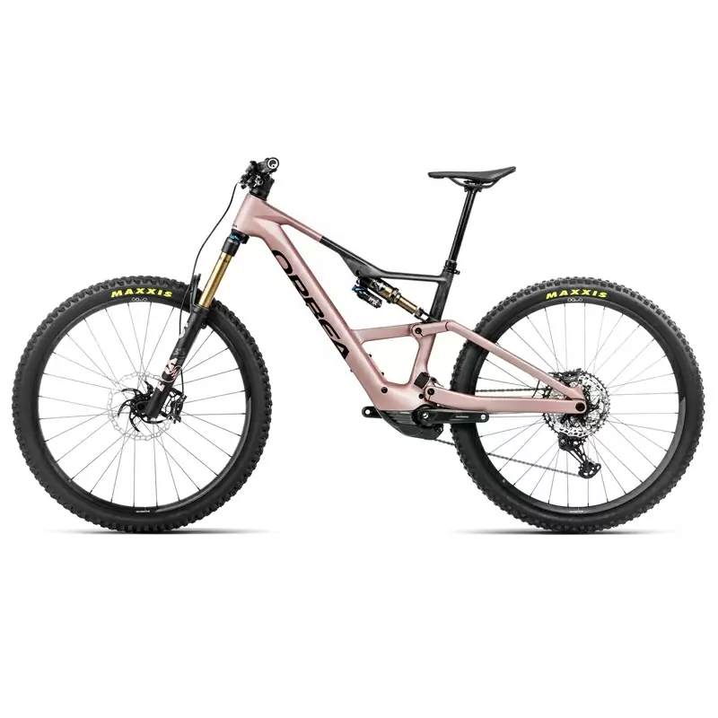 RISE LT M10 29'' 12v 160mm 420Wh Shimano EP801 Rosa/Nero 2025 Taglia S #1