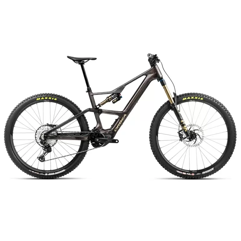 RISE LT M10 29'' 12v 160mm 420Wh Shimano EP801 Marrone/Oro 2025 Taglia M - image