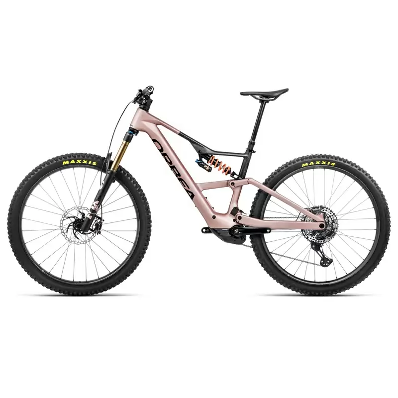 RISE LT M-TEAM 29'' 12v 160mm 420Wh Shimano EP801 Rosa/Nero 2025 Taglia S #1