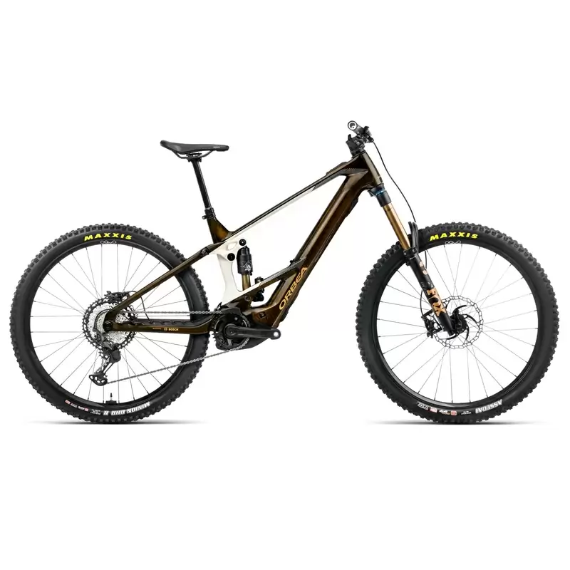 WILD M-TEAM 29'' 12v 170mm 750Wh Bosch Performance Line CX BDU38 Naranja/Blanco 2025 Talla S - image