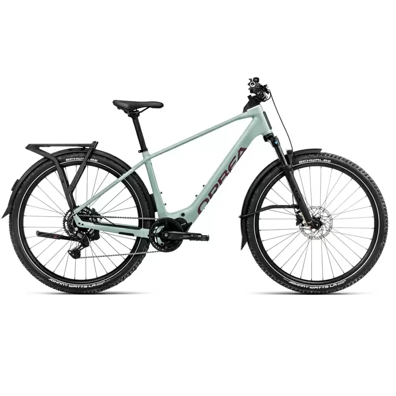 KEMEN ADV 30 28'' 9v 100mm 540Wh Shimano EP600 Azzurro/Marrone 2025 Taglia L - image