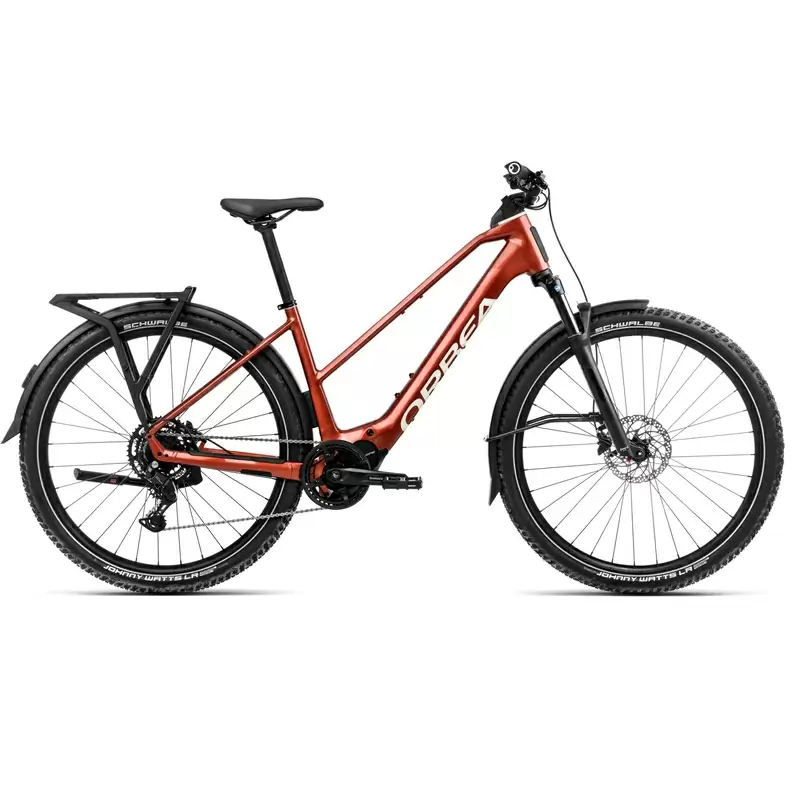 KEMEN ADV 30 MID 28'' 9v 100mm 540Wh Shimano EP600 Rosso/Bianco 2025 Taglia M - image