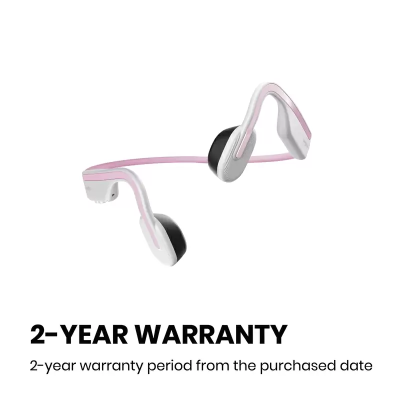Openmove Bluetooth Bone Conduction Headphones with Microphone Pink #2