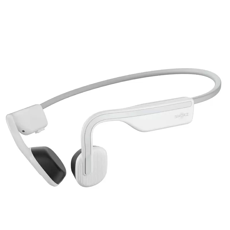 Cuffie A Conduzione Ossea Openmove Bluetooth Con Microfono Bianco - image
