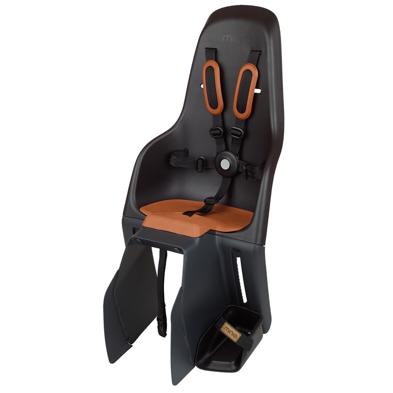 Minia Fahrradträgersitz Schwarz