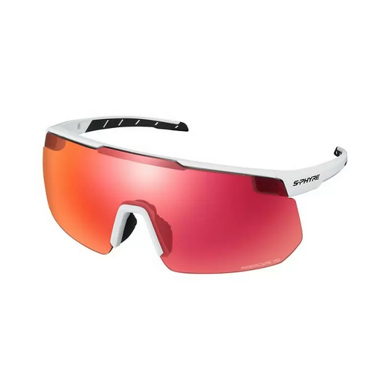 S-Phyre CE-SPHR2 Brille, weiße Ridescape-Straßenlinse - image