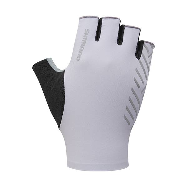 Erweiterte graue Kurzhandschuhe, Größe XL