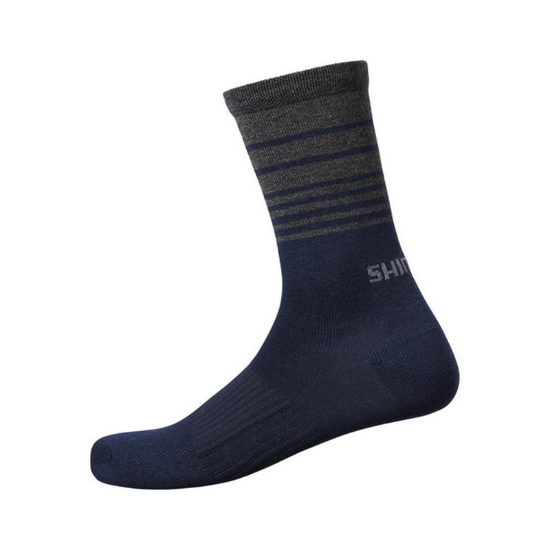 Meias de Lã Originais Azul/Cinza Tamanho L/XL (45-48)
