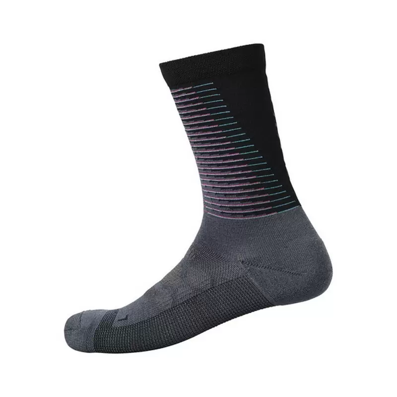 Calze Merino S-Phyre Grigio/Rosa Taglia S/M (36-40) - image