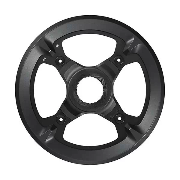 Plato SM-CRE70-12 1x12v 42T 104mm BCD Con Doble Protector De Cadena Negro - image