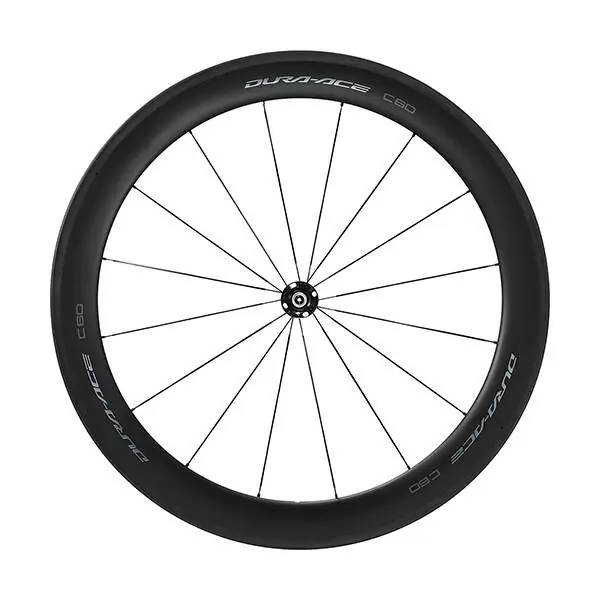 Rueda delantera Dura-Ace C60 28'' WH-R9200-C60-HR-Tu-F QR 5x100mm Freno de llanta - image