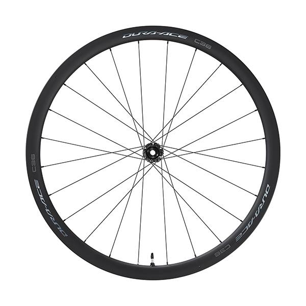 Rueda delantera Dura-Ace C36 28'' WH-R9270-C36-TL-F Tubeless PP12x100mm Freno de disco Center Lock