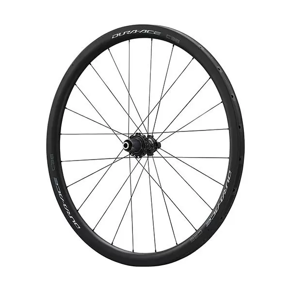 Ruota Posteriore Dura-Ace C36 28'' WH-R9270-C36-TU-R Tubolare 12x142mm Freno A Disco Center Lock 12v - image
