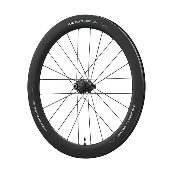 Roue Arrière Dura-Ace C60 28'' WH-R9270-C60-HR-TL-R Tubeless 12x142mm Center Lock 12v - image